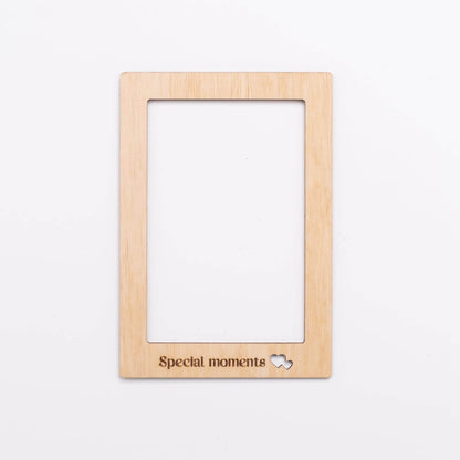 Set of 9 Wooden Photo Frames
