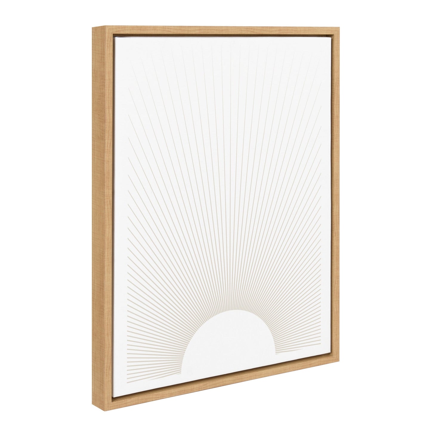 Sylvie Sun Rays Framed Canvas by Rocket Jack