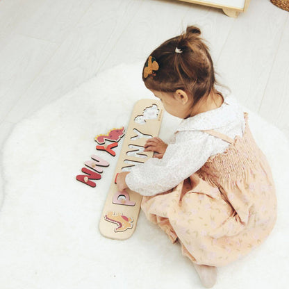 Girl Dinosaur Name Puzzle