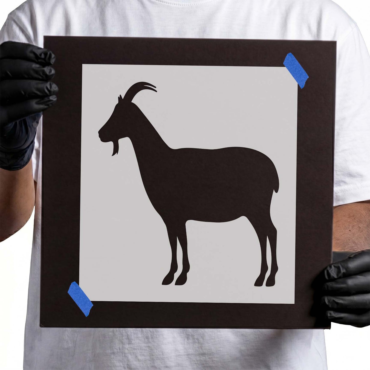Goat Stencil