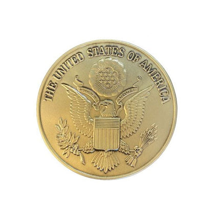 The Great Seal of the USA Brass Medallion
