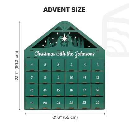 Christmas Advent Calendar - Green