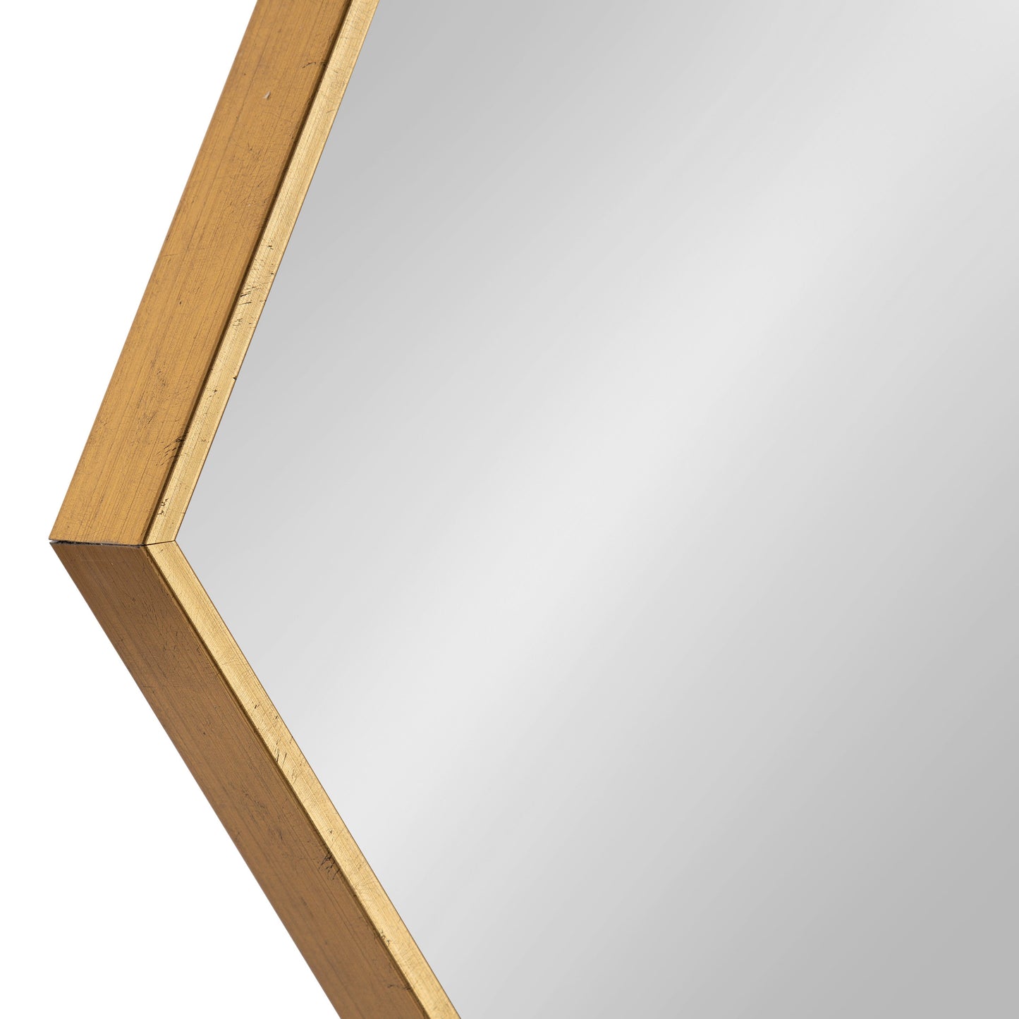 Rhodes Framed Hexagon Wall Mirror