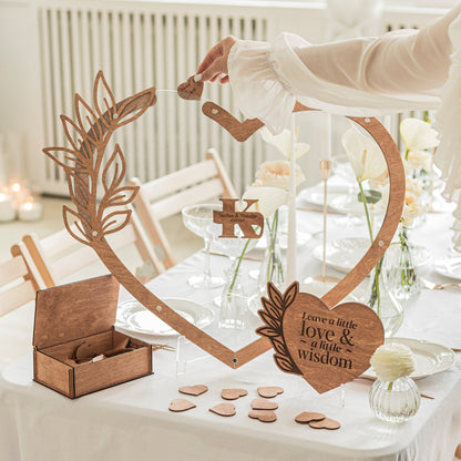 Guest Book Heart