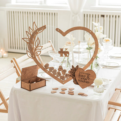 Guest Book Heart