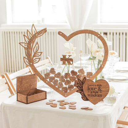 Guest Book Heart