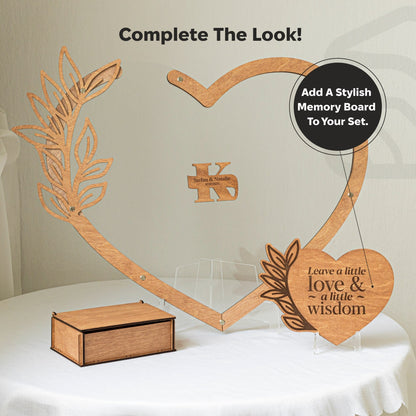 Guest Book Heart