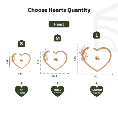 Guest Book Heart