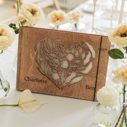 Guest Book Heart