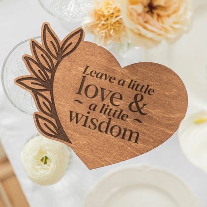 Memory Sign Acrylic Heart