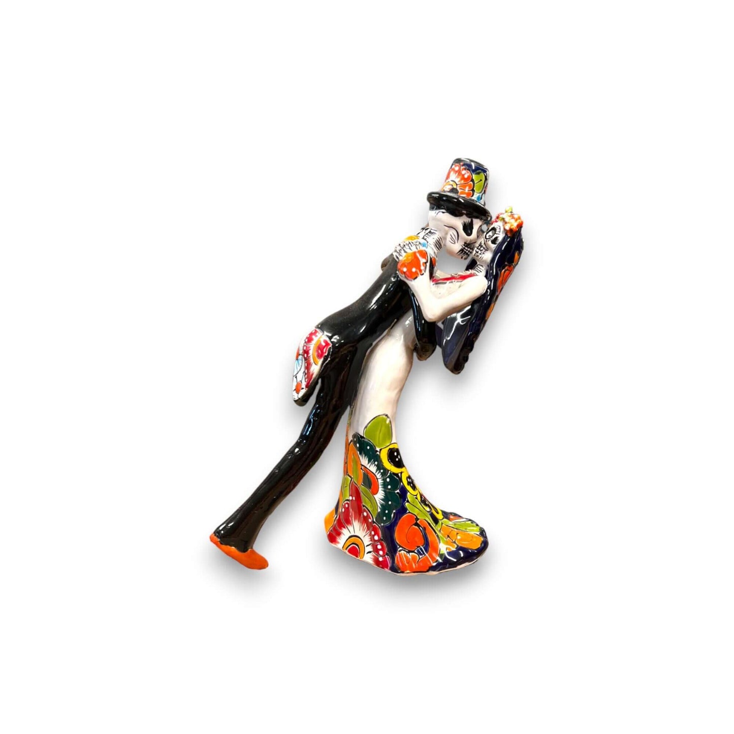 Handmade Talavera Cake Topper | Unique Hand-Painted Wedding Art