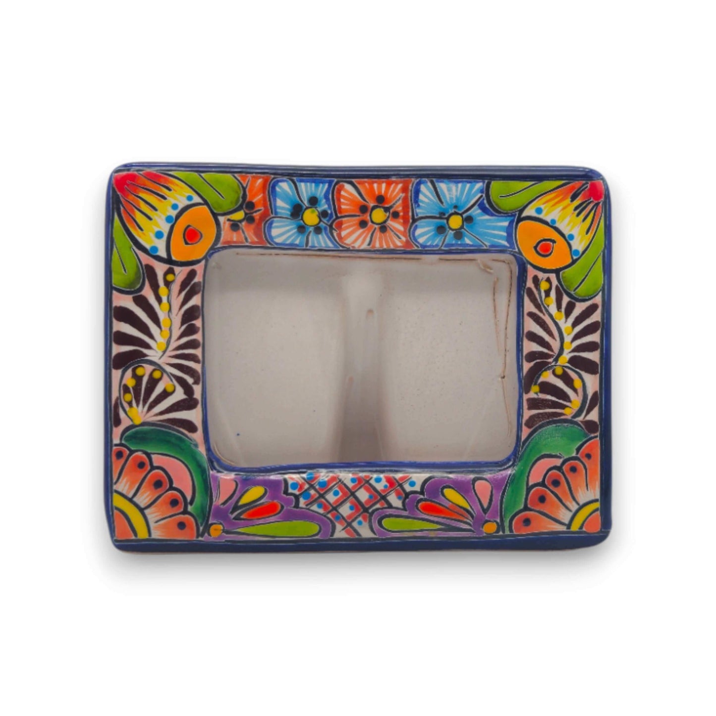 Talavera Picture Frame | Colorful Handmade Mexican Home Decor