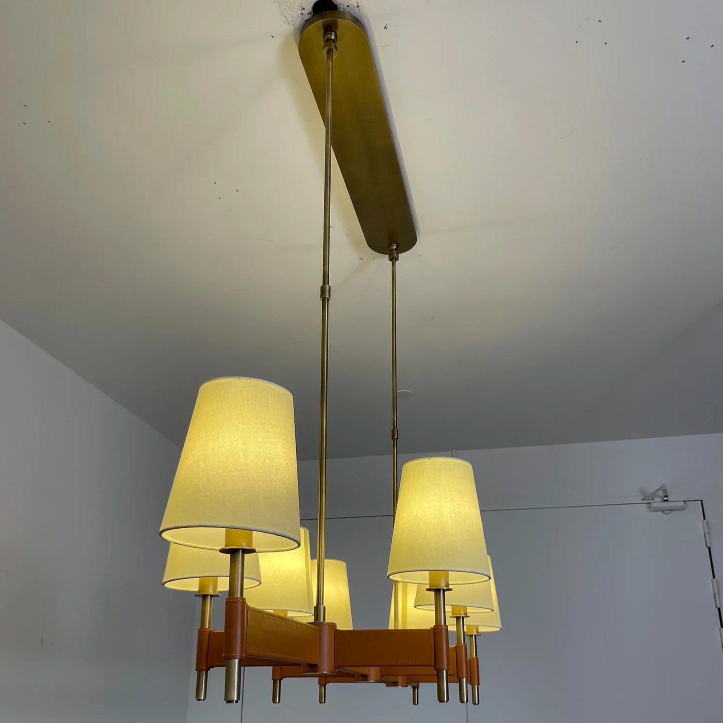 Hastings Leather Chandelier