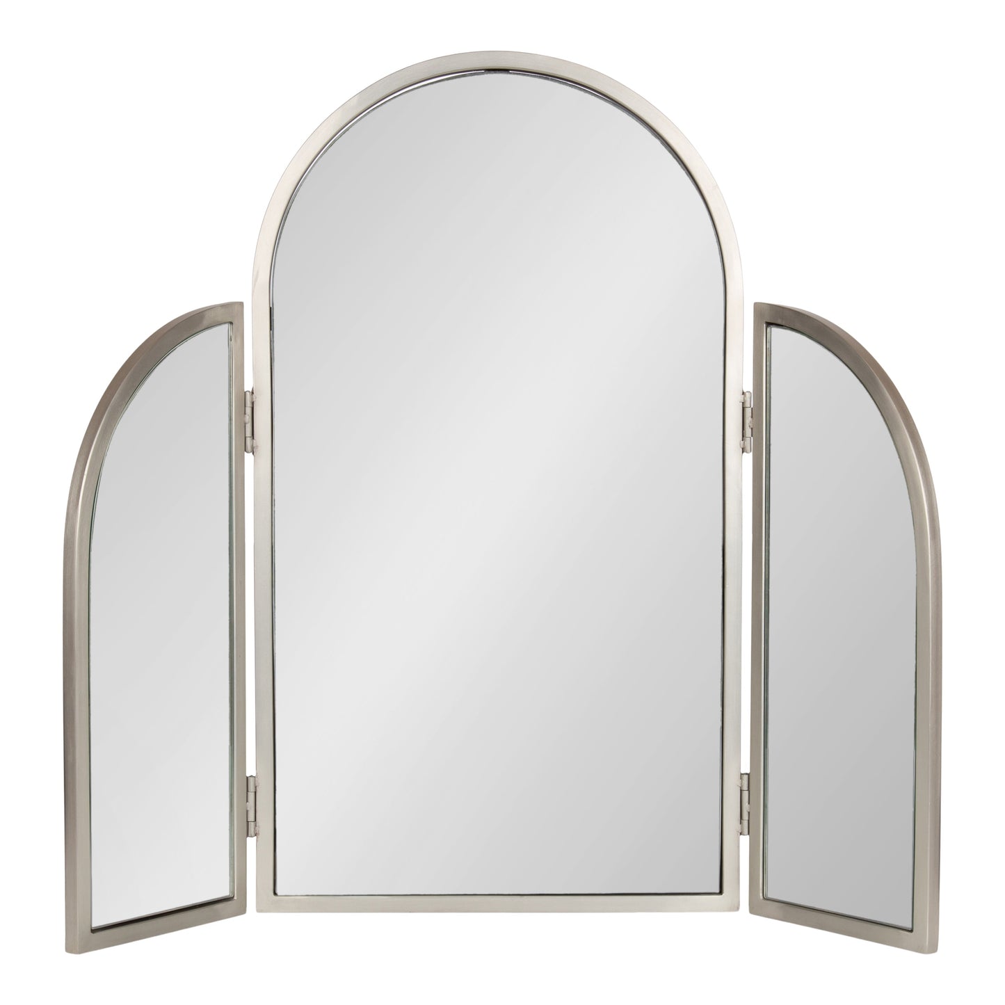 Amoli Tri-Fold Arch Metal Mirror