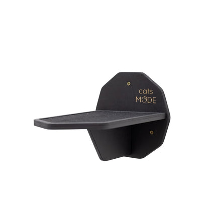 Wooden Hexagon Step - Black