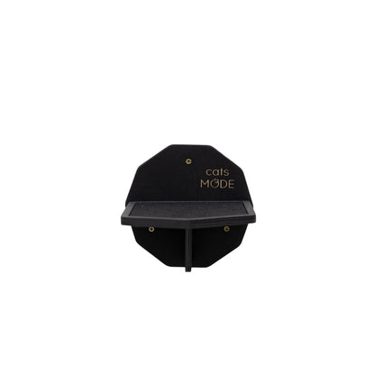 Wooden Hexagon Step - Black