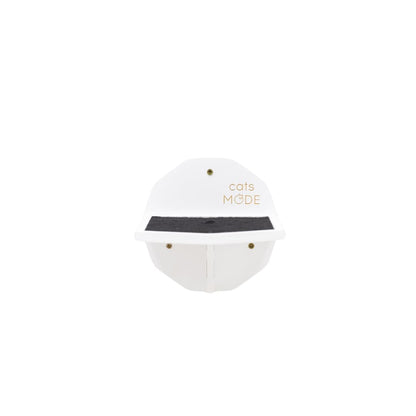 Wooden Hexagon Step - White
