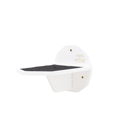 Wooden Hexagon Step - White