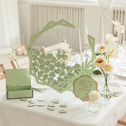 Guest Book Hexagon