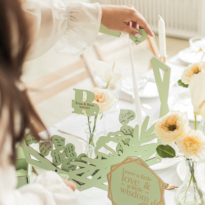 Guest Book Hexagon