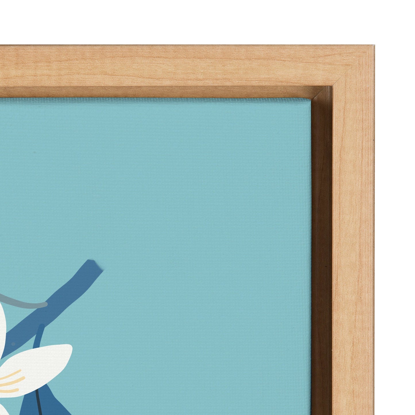 Sylvie 551 Oranges Framed Canvas by Mia Charro