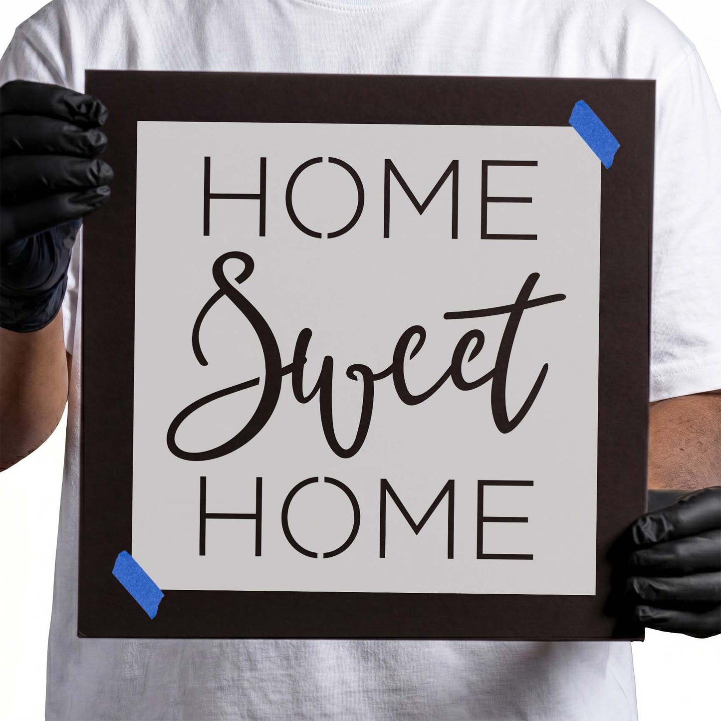Home Sweet Home Stencil
