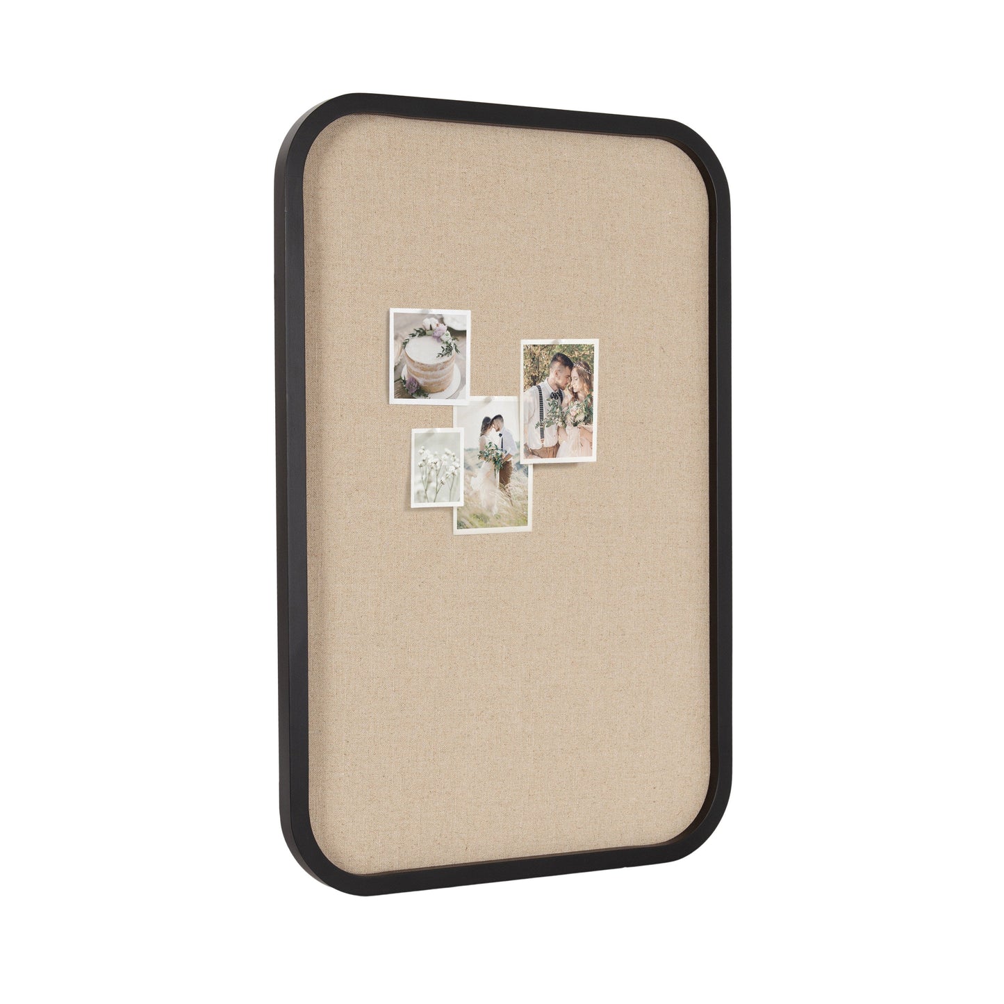 Hutton Wood Framed Fabric Pinboard