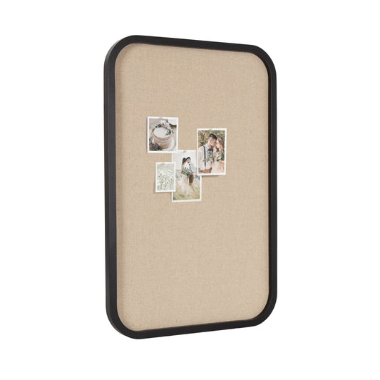 Hutton Wood Framed Fabric Pinboard