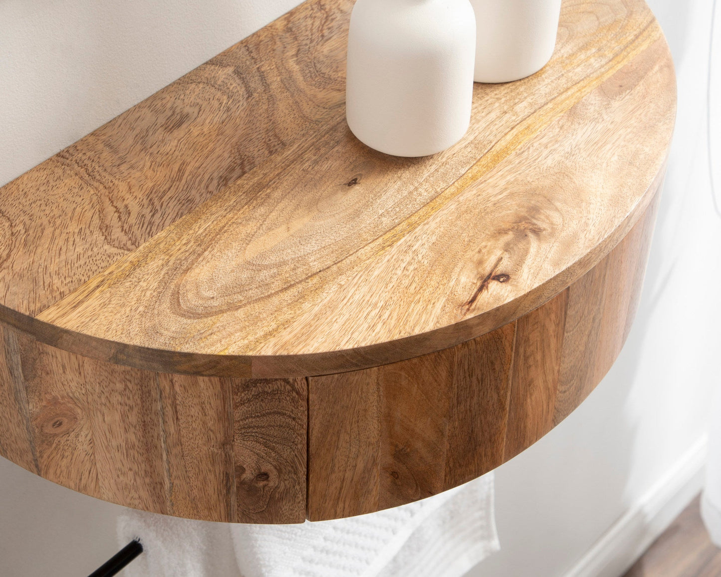 Reid Floating Wood Side Table
