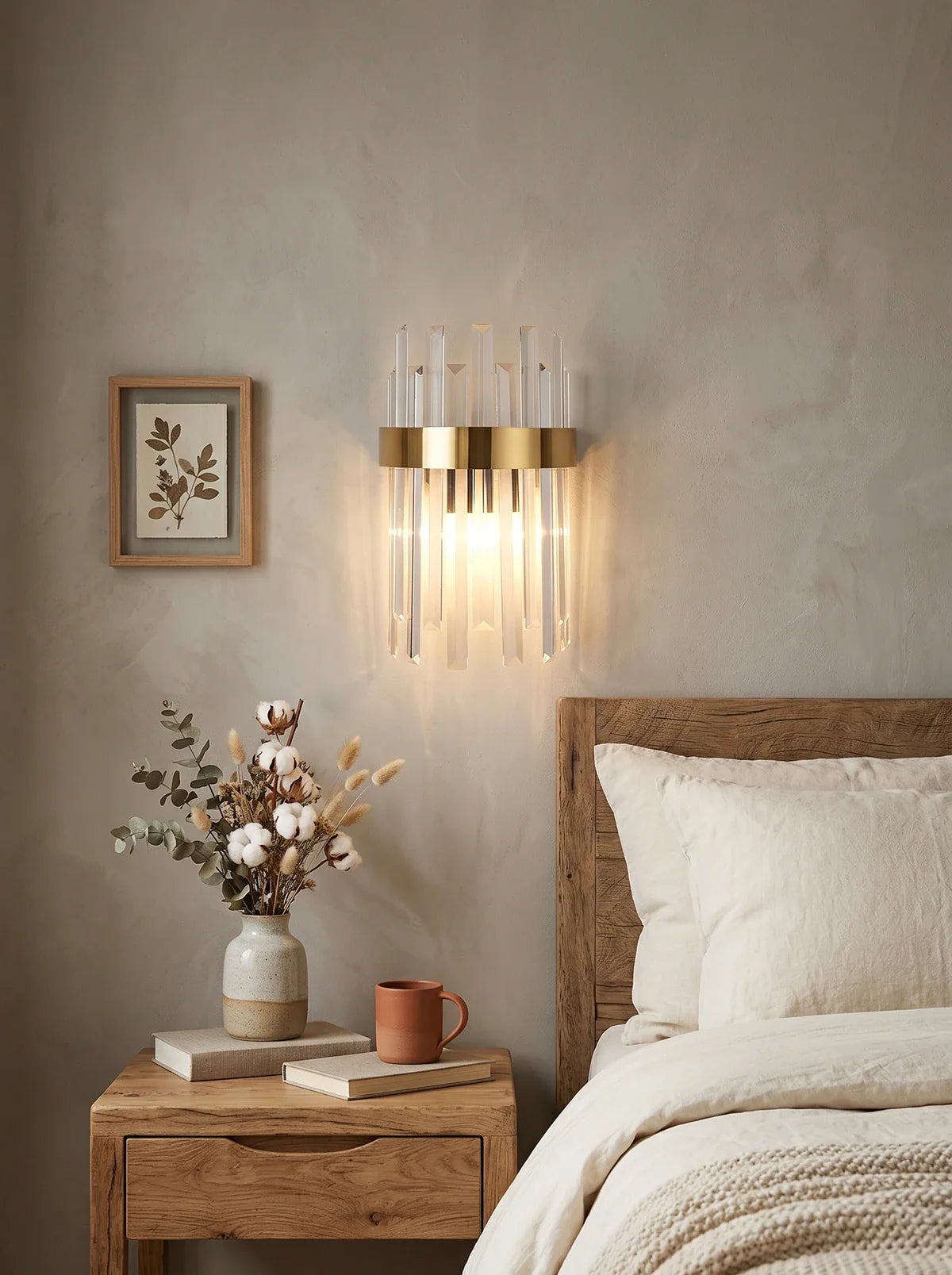 Icicle Crystal Wall Lamp