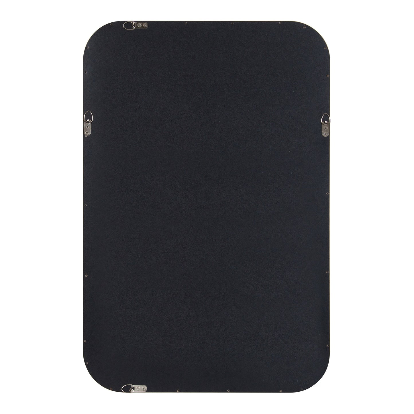 Hutton Wood Framed Radius Rectangle Mirror