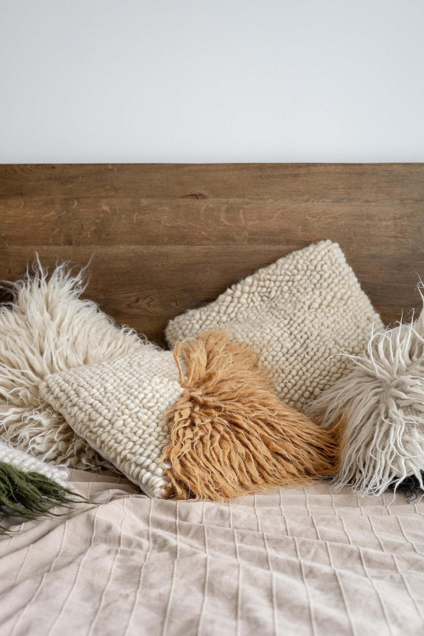 Wool Pillow "Stones"