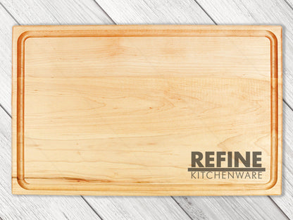 Custom Logo Cutting Board, Company Logo Cutting Board, Logo Engraved Cutting Board Made in the USA