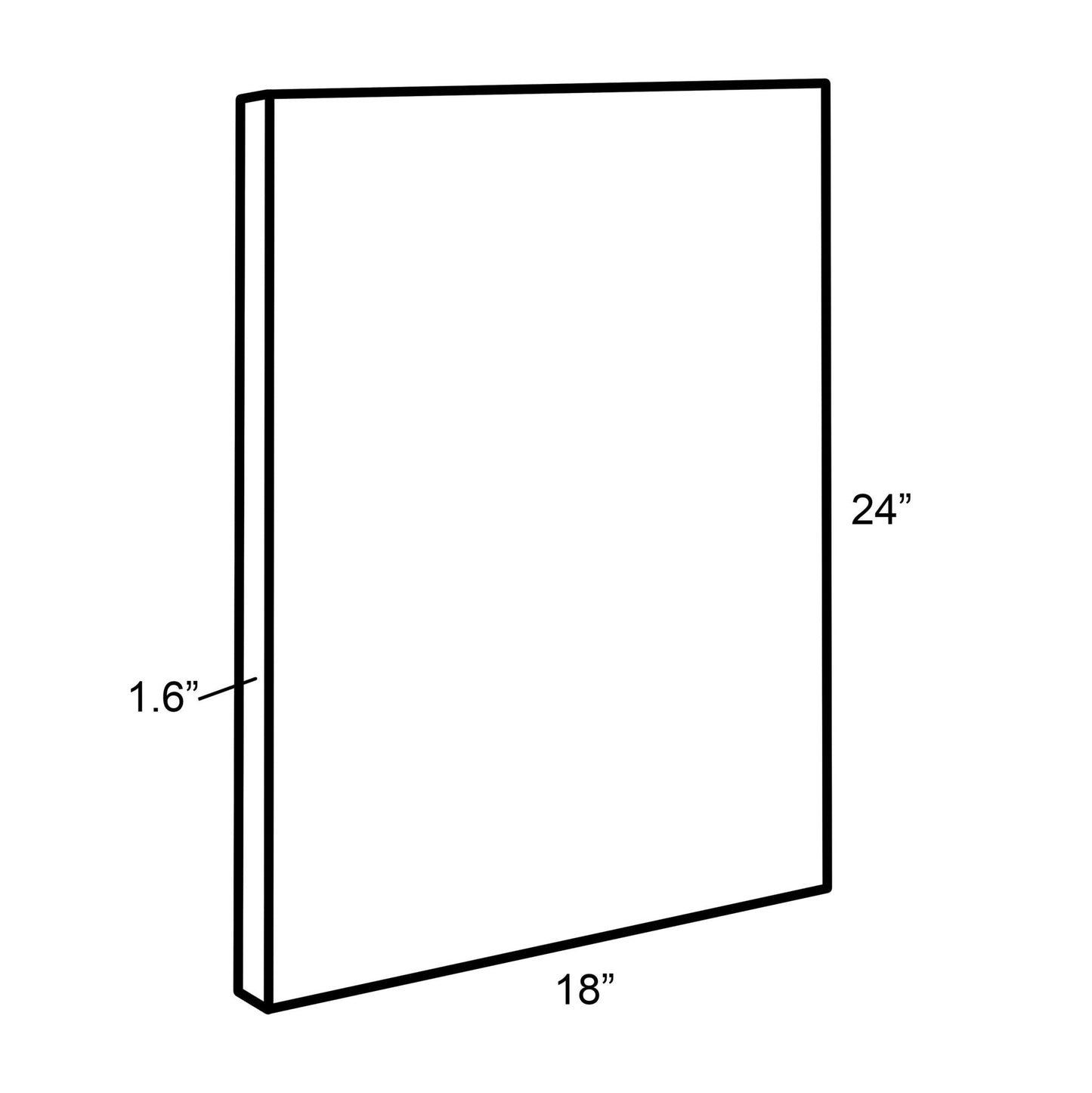 Sylvie Abstract Blue And Gray Watercolor Framed Canvas, Gray 18x24