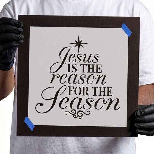 Jesus is the Reason for the Season Stencil