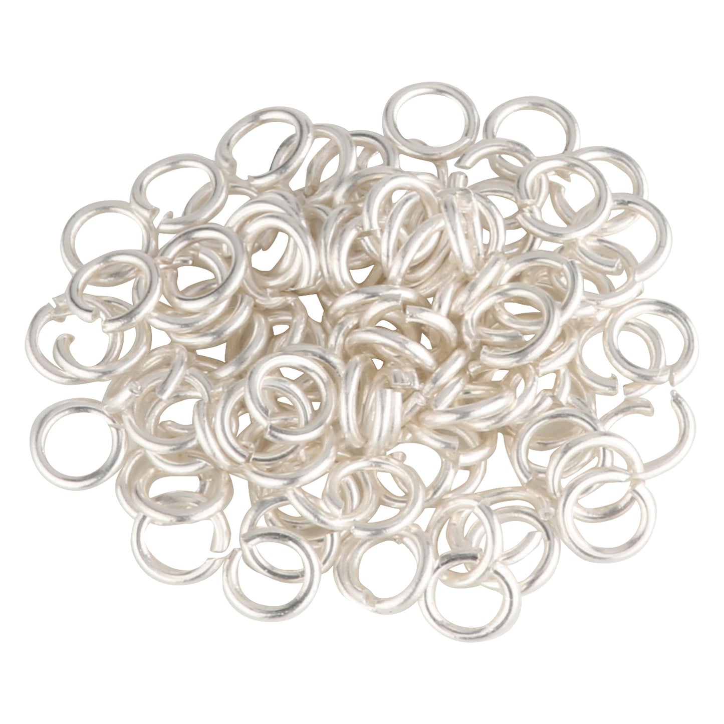 Sterling Silver Round Split Jump Ring