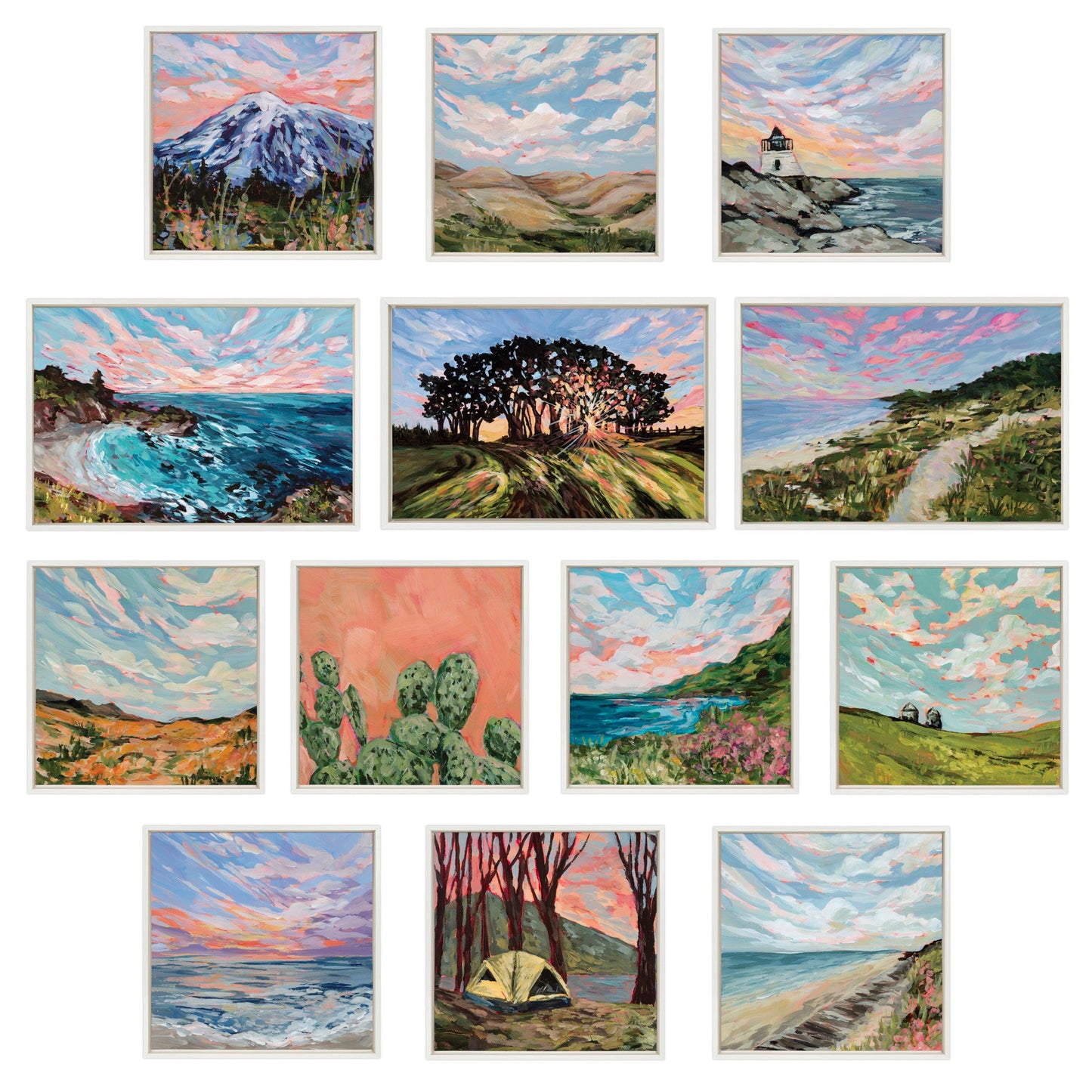Sylvie North Dakota Framed Canvas by Emily Kenney