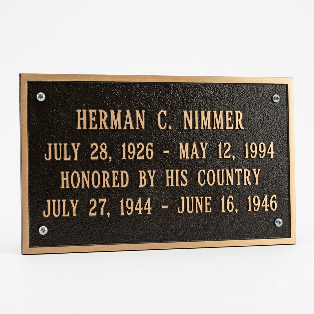 Large Name Plate - Engraved name plates