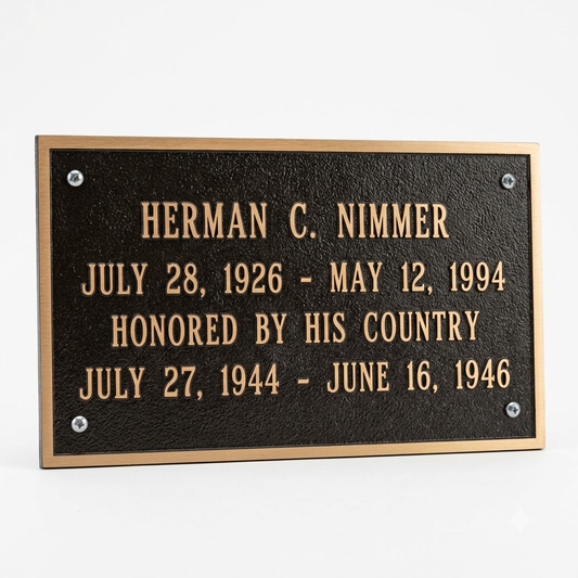 Large Name Plate - Engraved name plates
