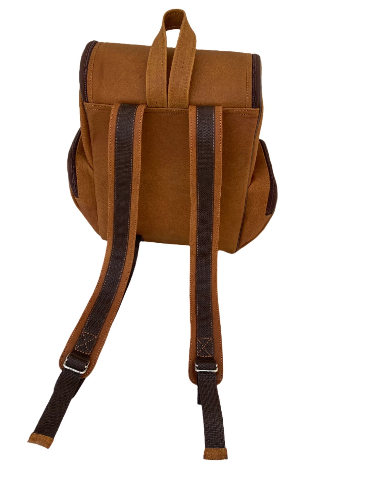 Premium Full Grain Leather Backpack: Classic Style & Durability"