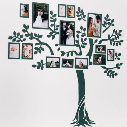 Wooden Led Family Tree - Starlight