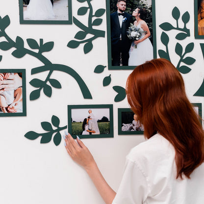 Wooden Led Family Tree - Starlight