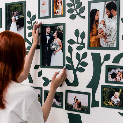 Wooden Led Family Tree - Starlight