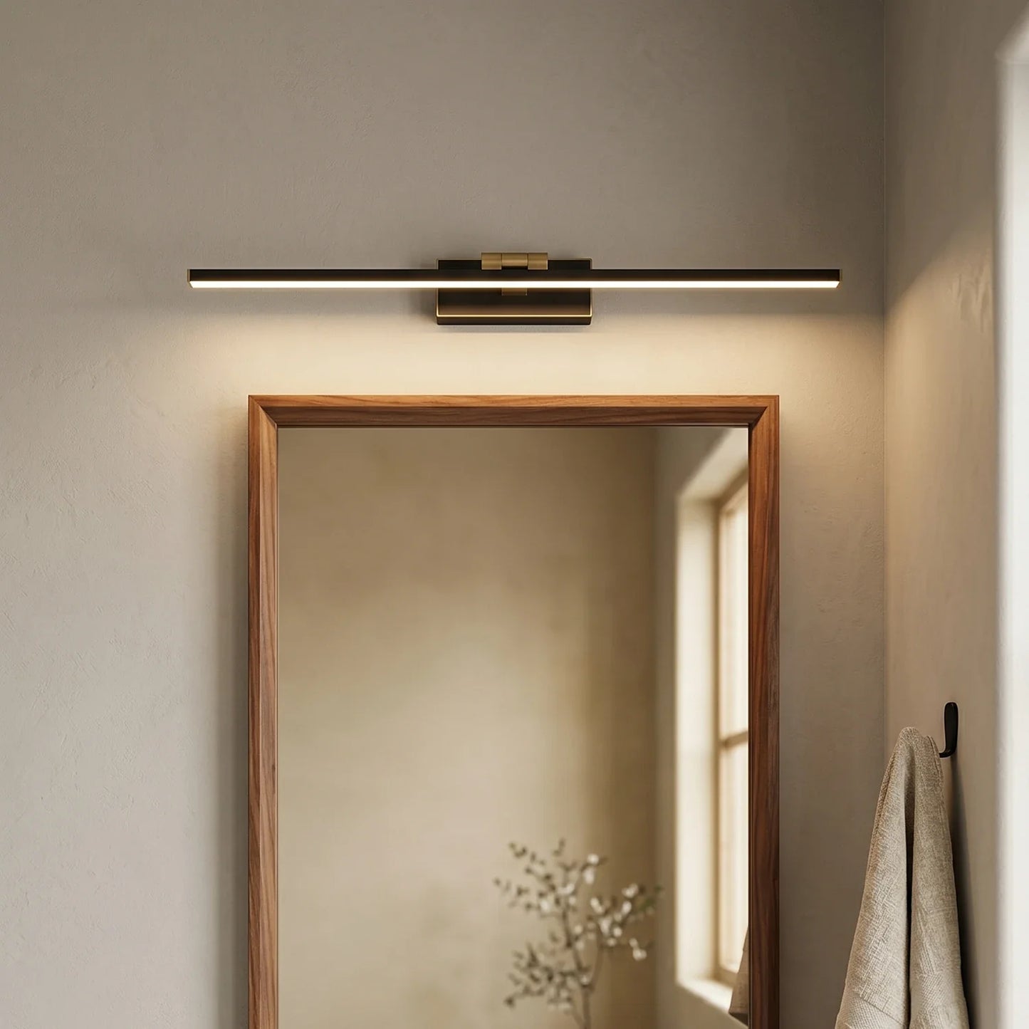 Linear Bathroom Wall Light