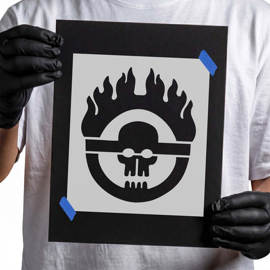 Mad Max Fury Road Stencil