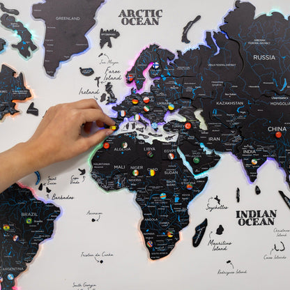 Map on Board LED 2.0 Midnight
