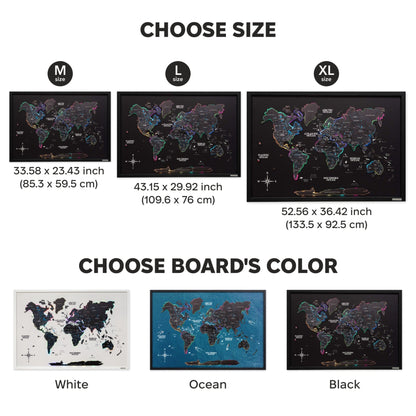 Map on Board LED 2.0 Midnight