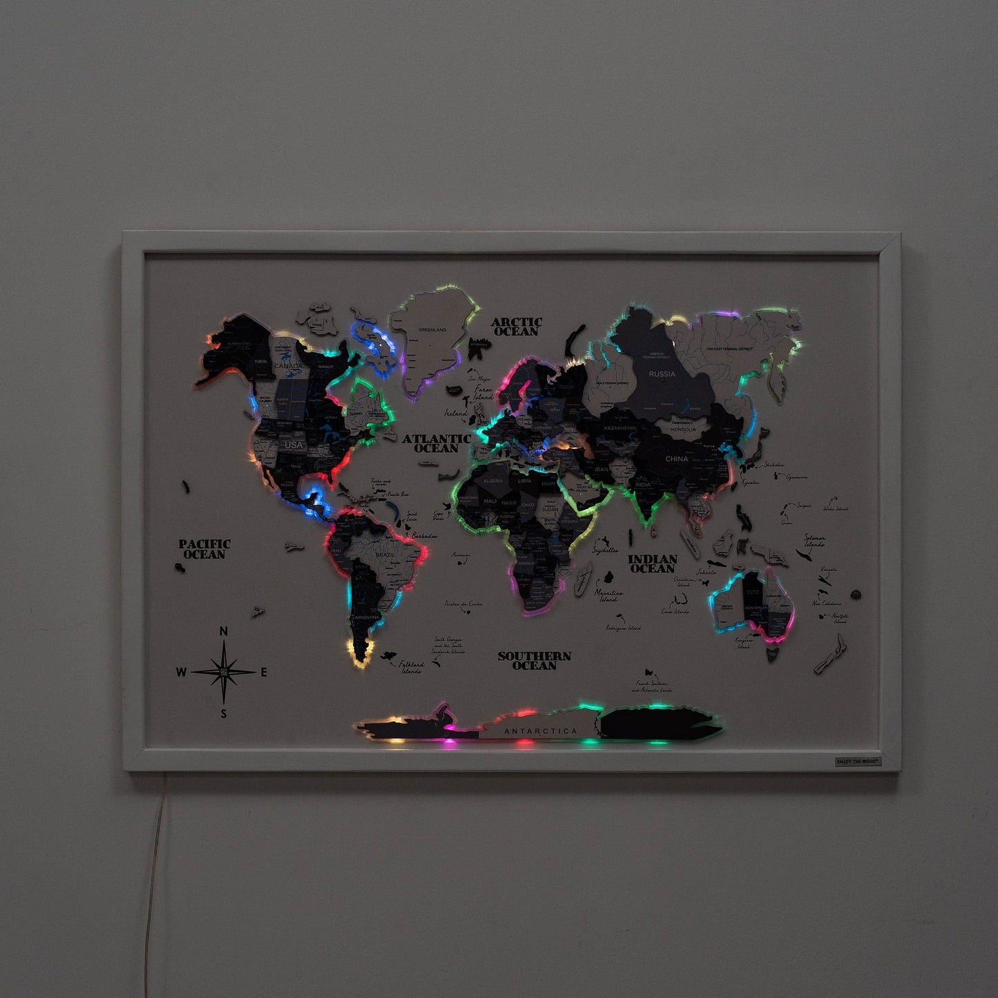 Map on Board LED 2.0 Nordik