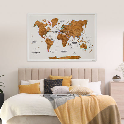 Map on Board LED 2.0 Oak
