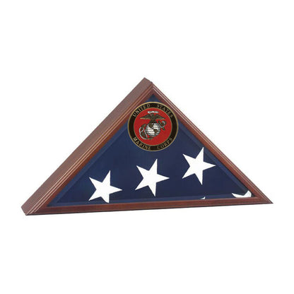 Extra Large American Burial Flag Case, Extra Large Vice Presidential Flag Case